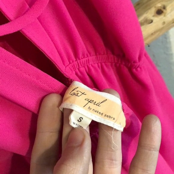 Hot pink dress - Picture 3 of 3